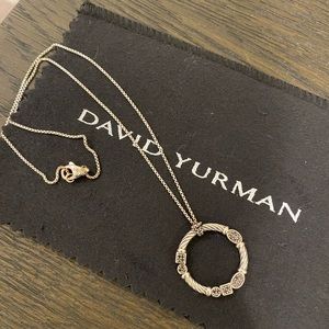 David Yurman confetti black diamond necklace